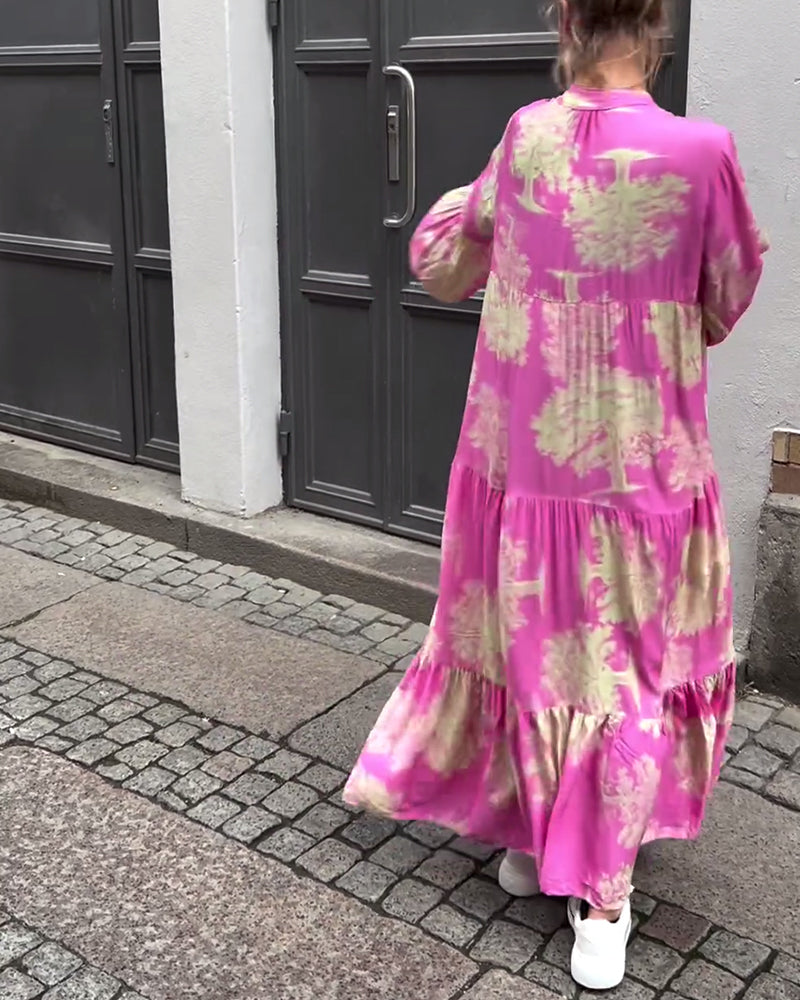Serene | Lange Vloeiende Elegante Jurk