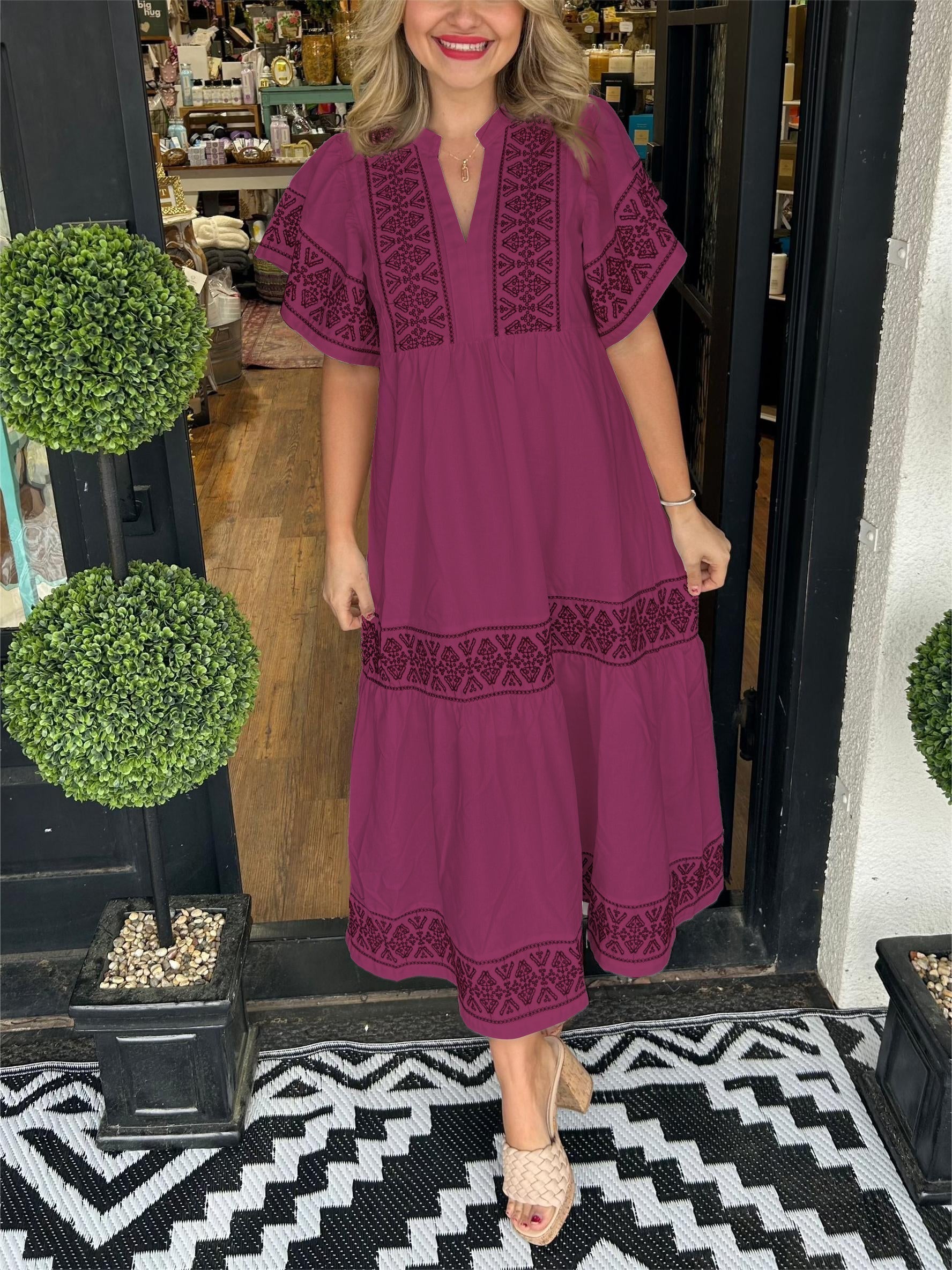 Amity | Moeiteloze Boho-Chic Jurk