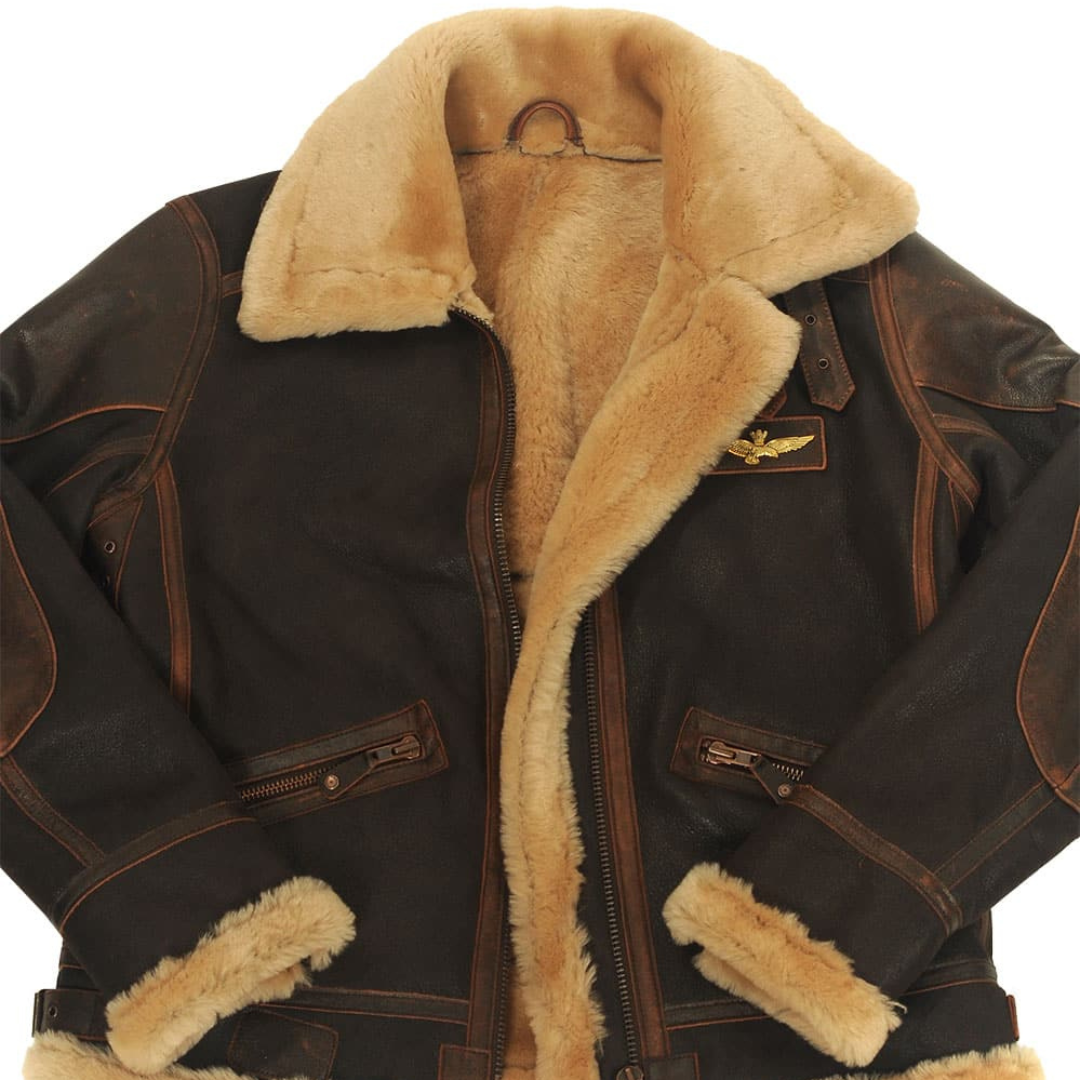 Aviator™ | Iconische Leren Pilotenjas