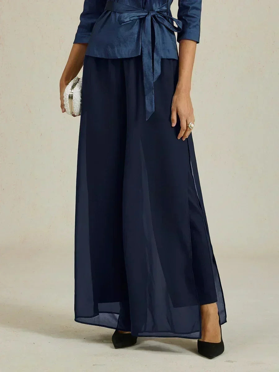 Fluressa | Split Hem Flow Broek