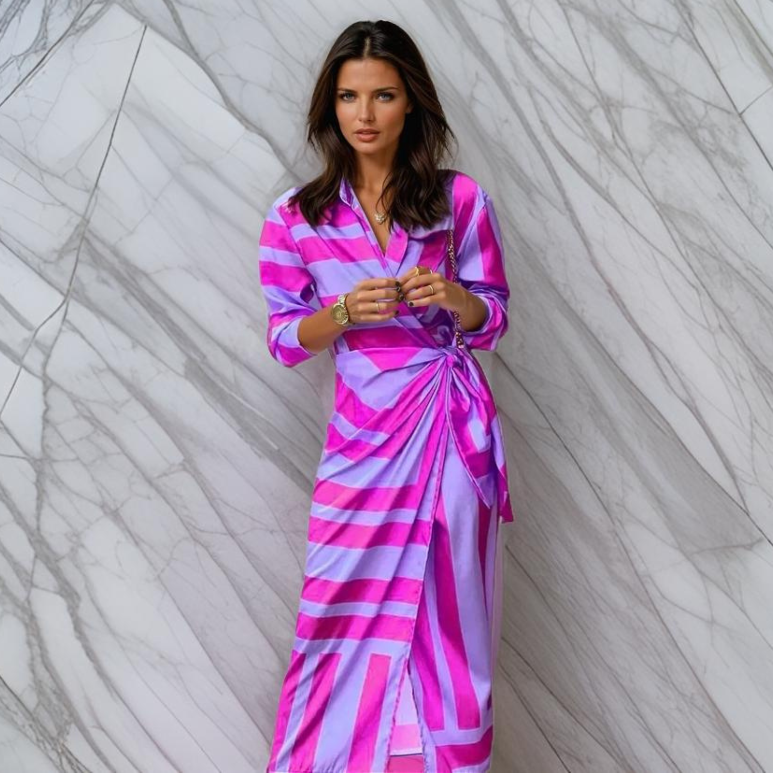 CLARA | Elegante en Trendy Wikkeljurk