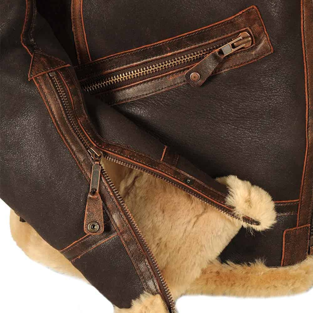 Aviator™ | Iconische Leren Pilotenjas