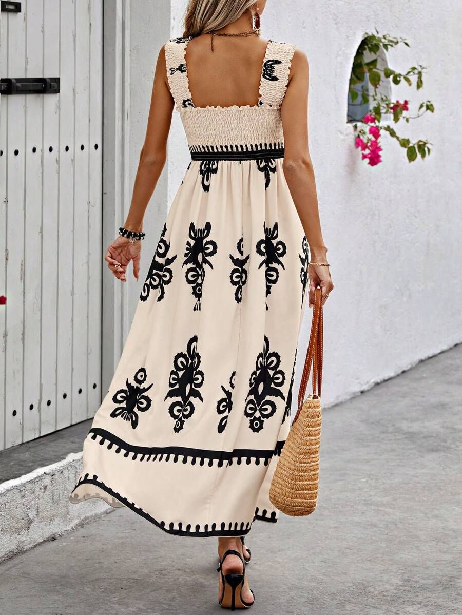 Tahlia | Ontspannen Bohemian Maxi Jurk