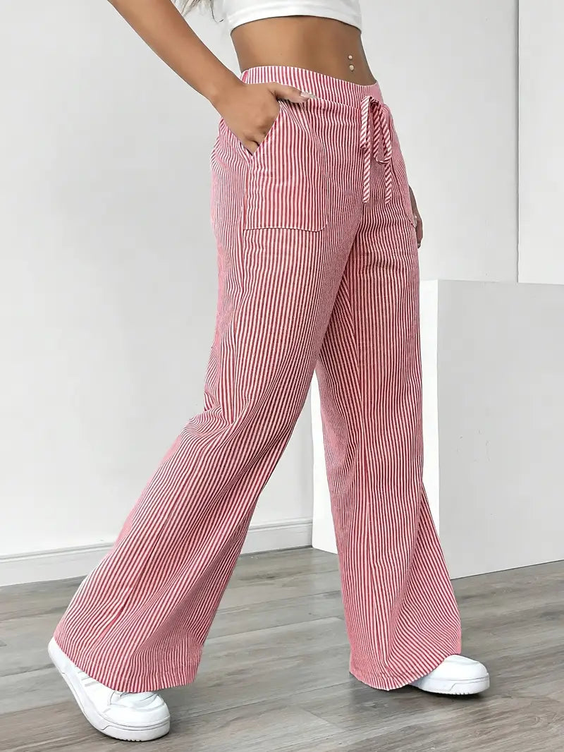 Elise™ Casual Gestreepte Broek