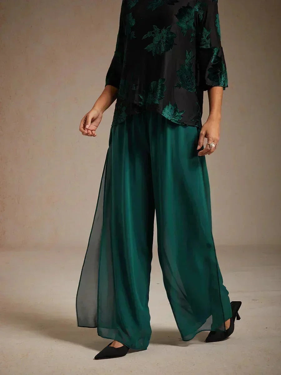 Fluressa | Split Hem Flow Broek