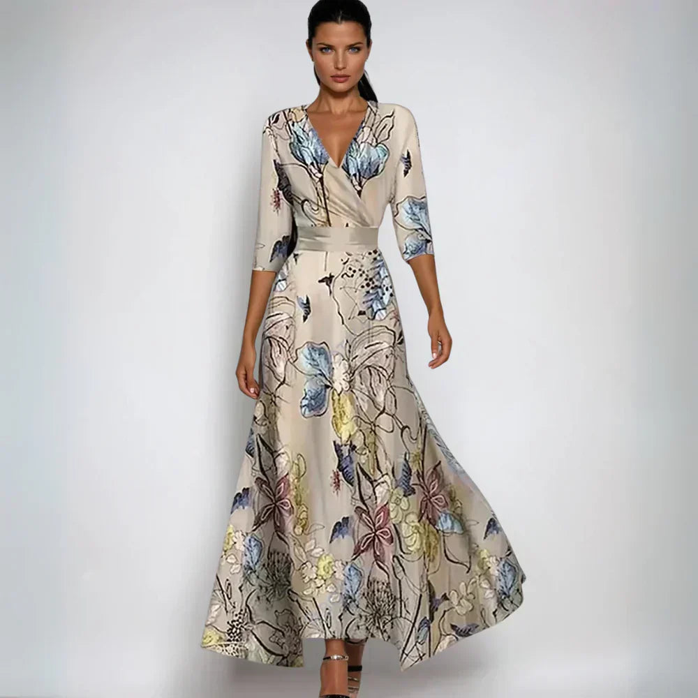 Chloe | Elegante Bloemenjurk