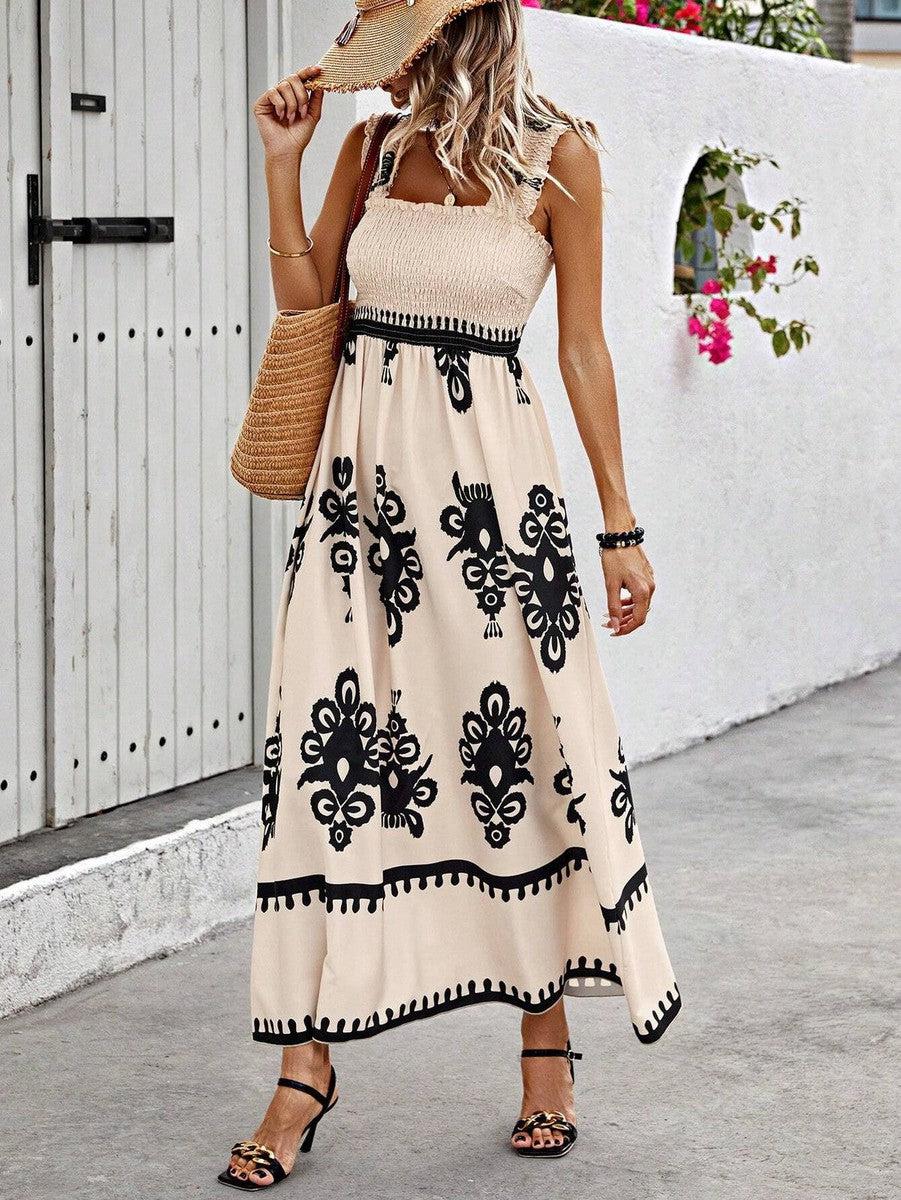 Tahlia | Ontspannen Bohemian Maxi Jurk