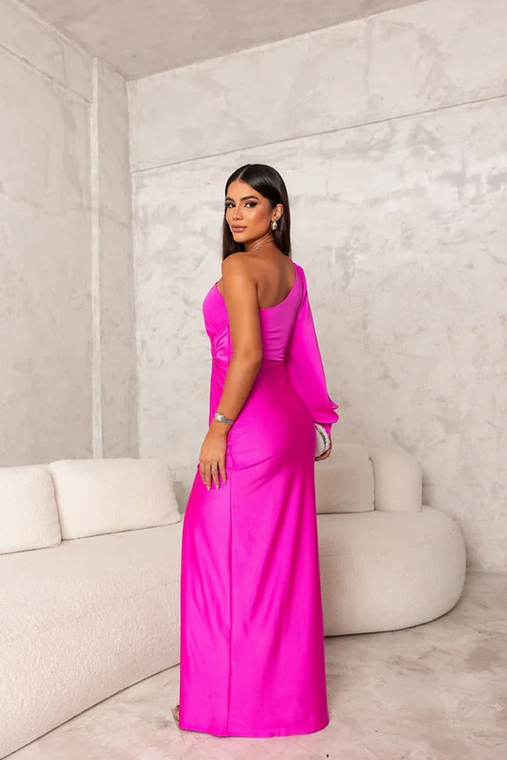 Riley™ | One-Shoulder Avondjurk
