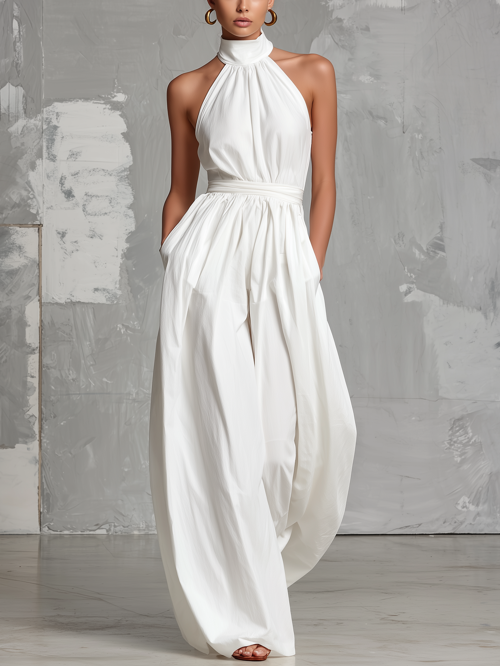 Joséphine | Mouwloze jumpsuit