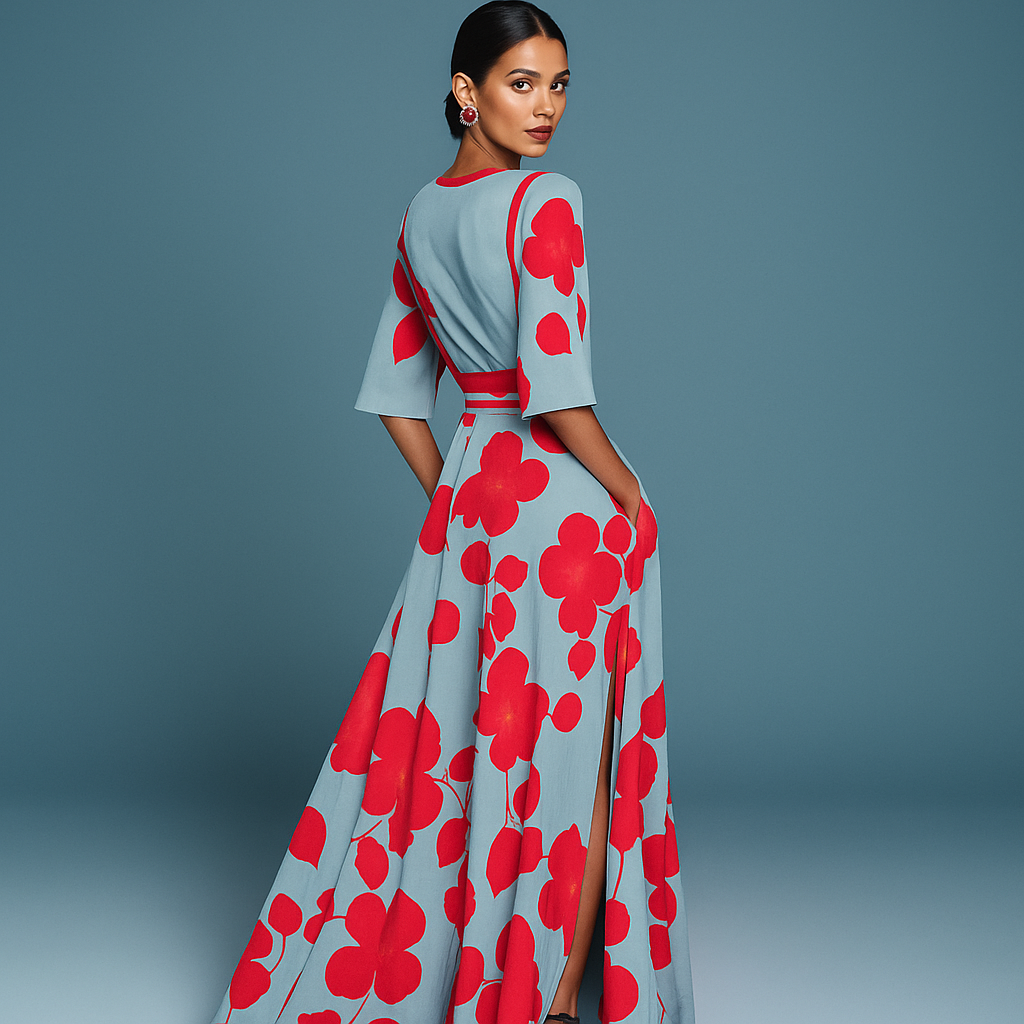Layla™ | Elegante Viscose Jurk