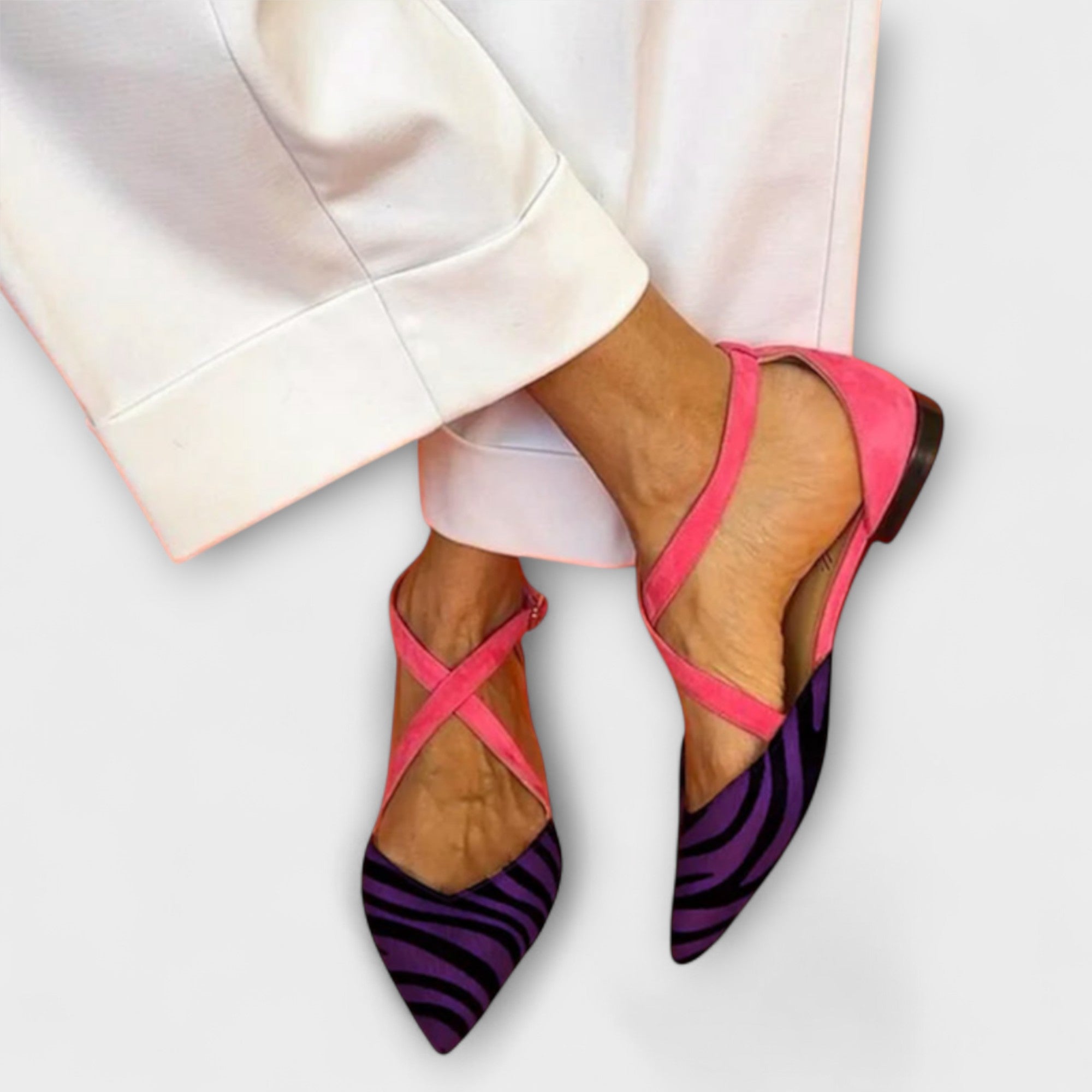 Fenna | Ballerina's met bandjes