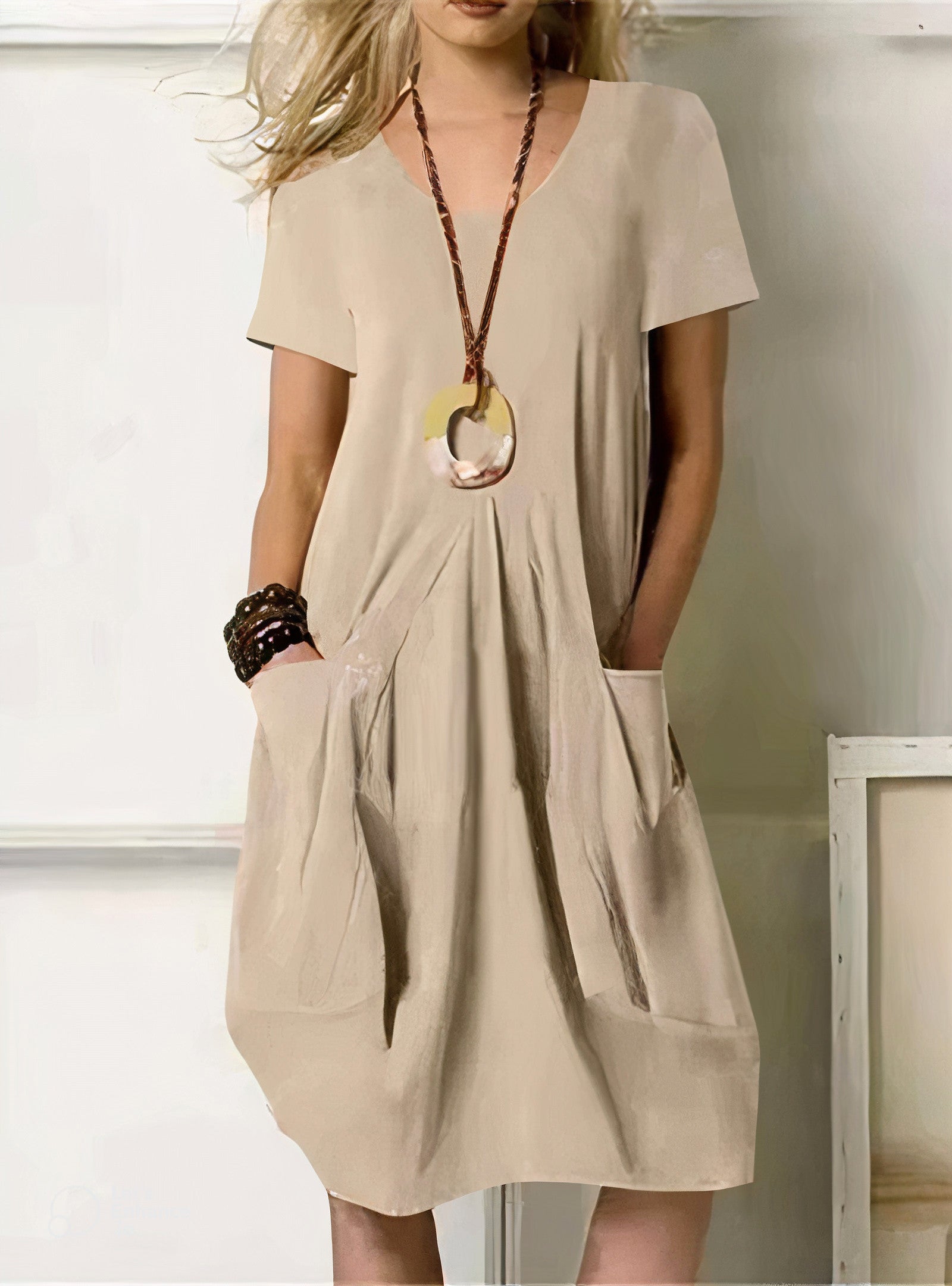 Mireya | Casual Everyday Midi Jurk