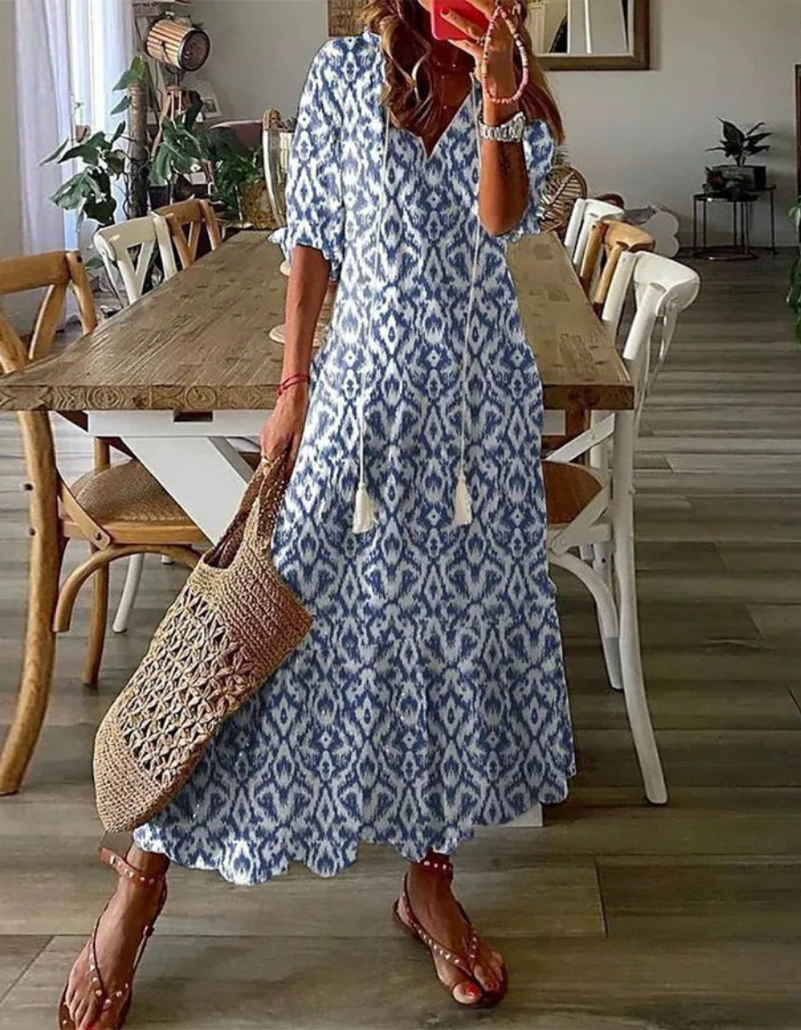 Aisley | Boho Buikbedekkende Jurk