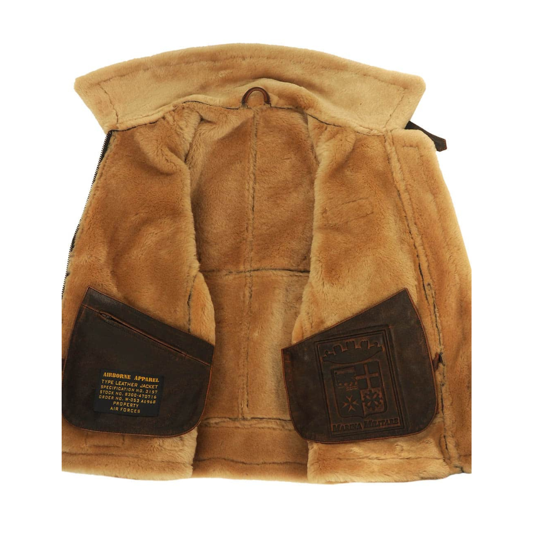 Aviator™ | Iconische Leren Pilotenjas