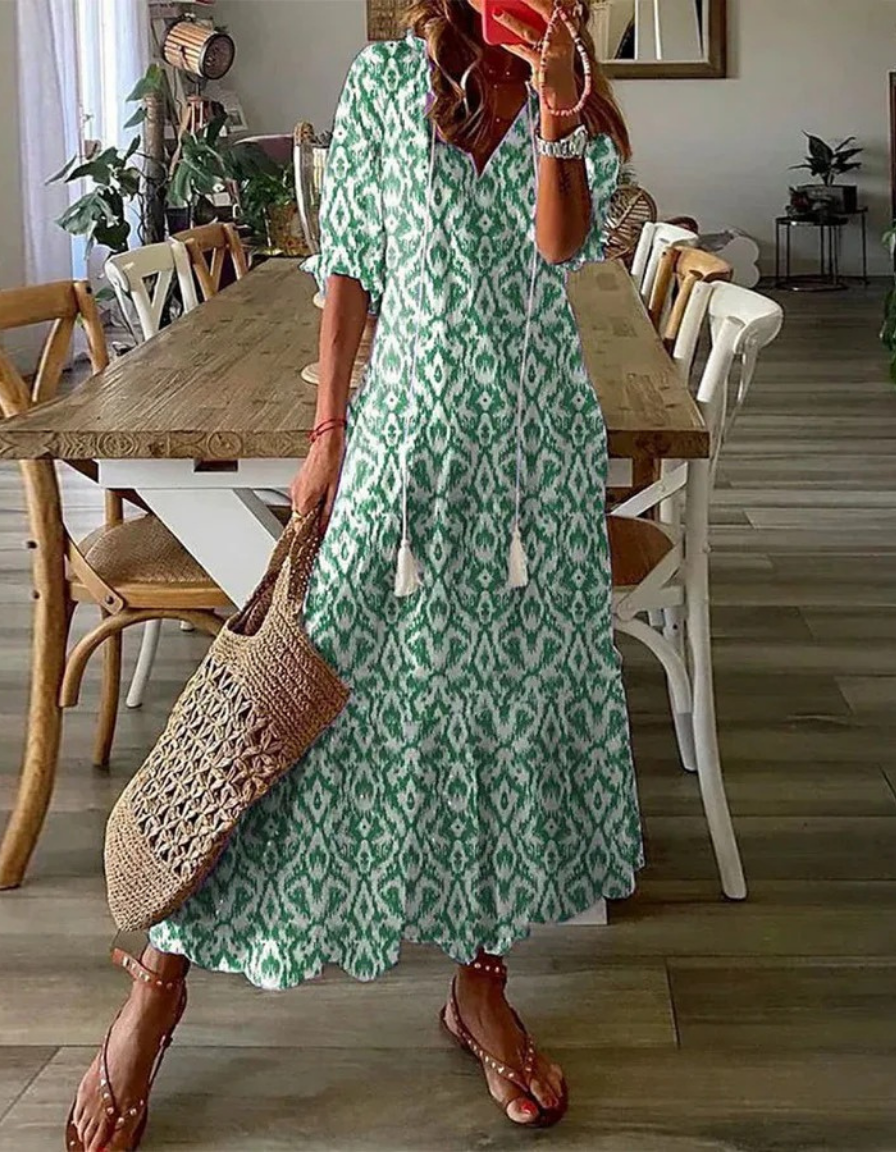 Aisley | Boho Buikbedekkende Jurk
