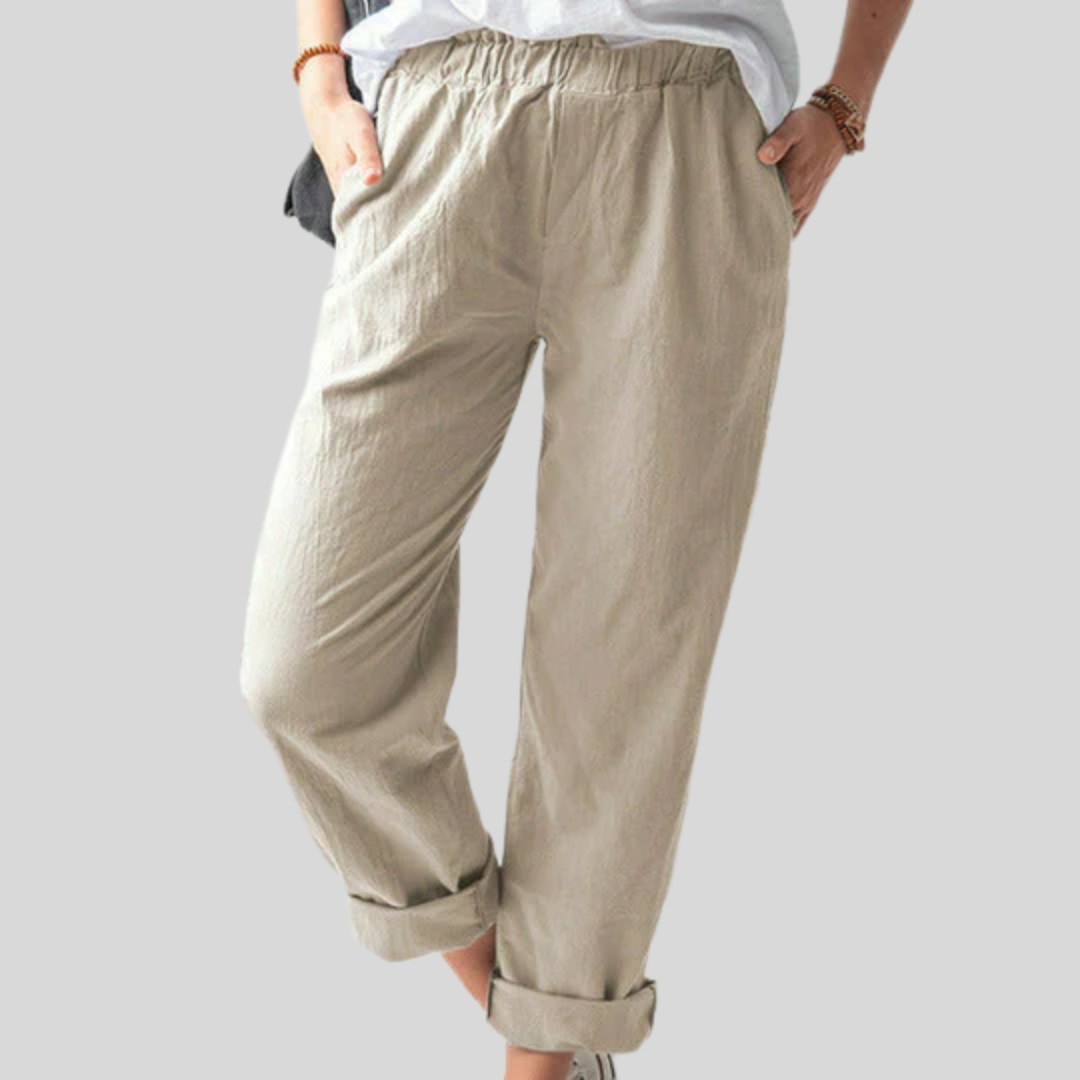 Neria - Zachte Structuur Broek