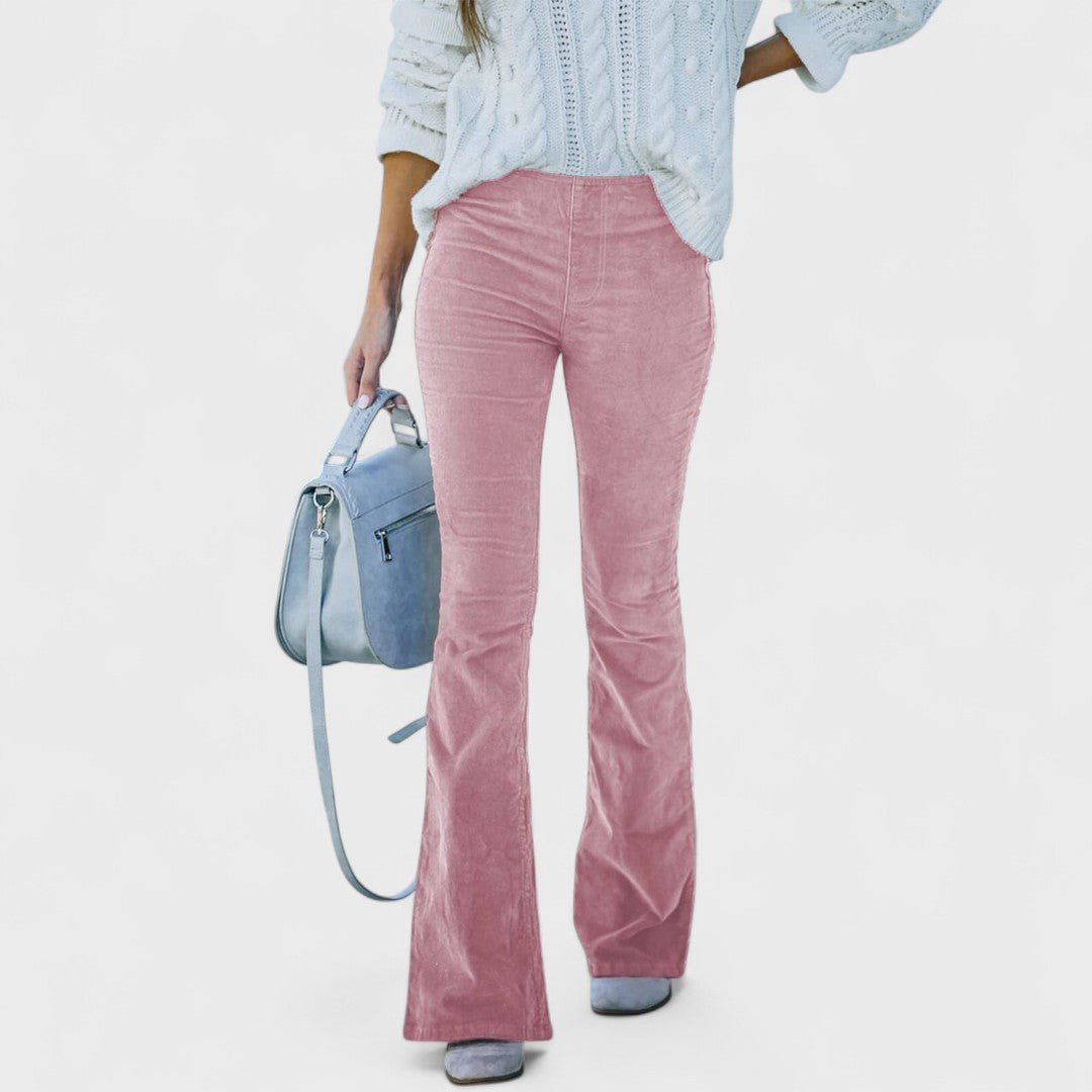Chalvessa | Elegante Flared Broek