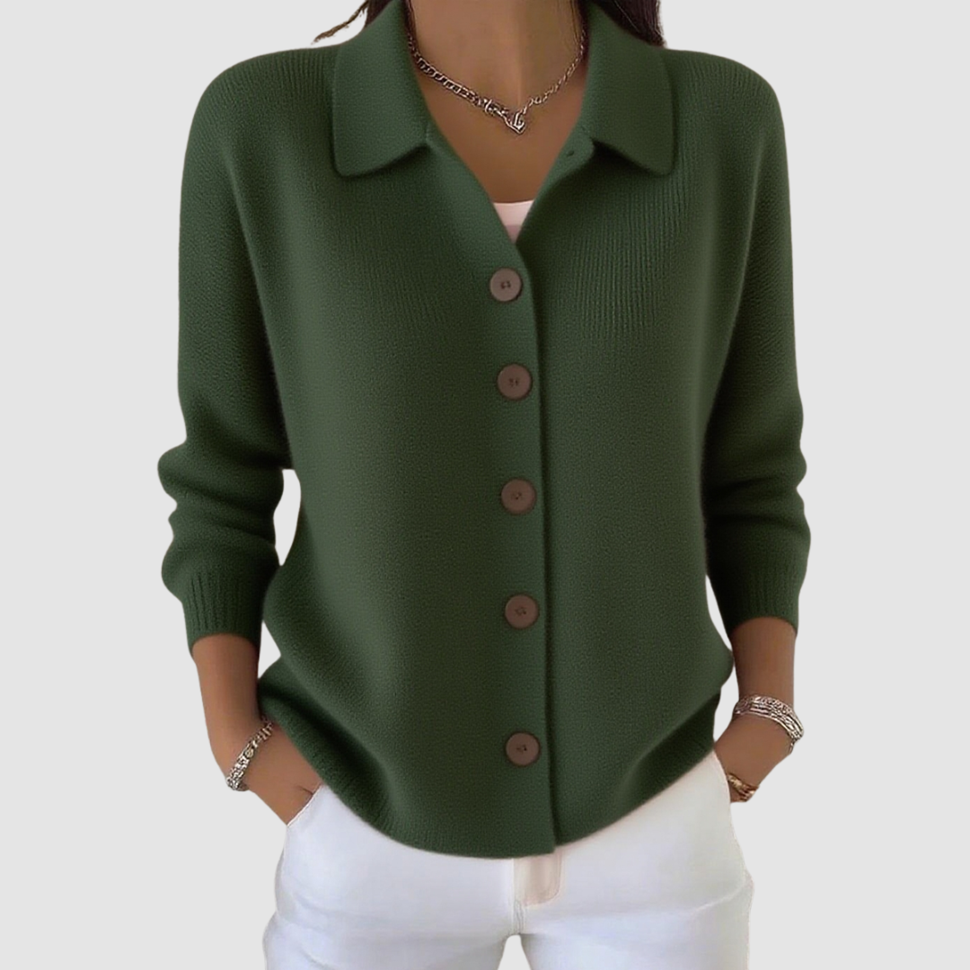 Joanna | Cardigan met Knopen