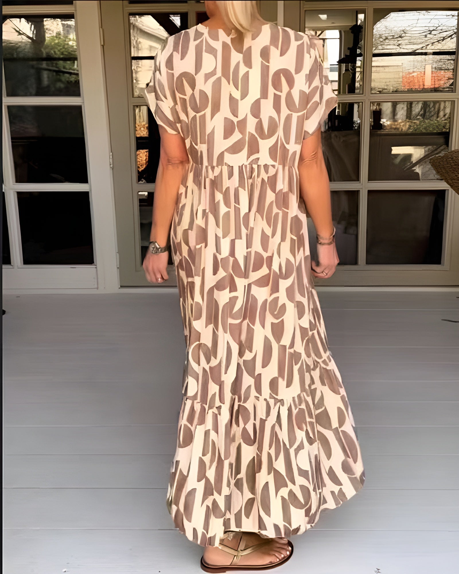 COLETTE | LOSSE JURK MET V-HALS