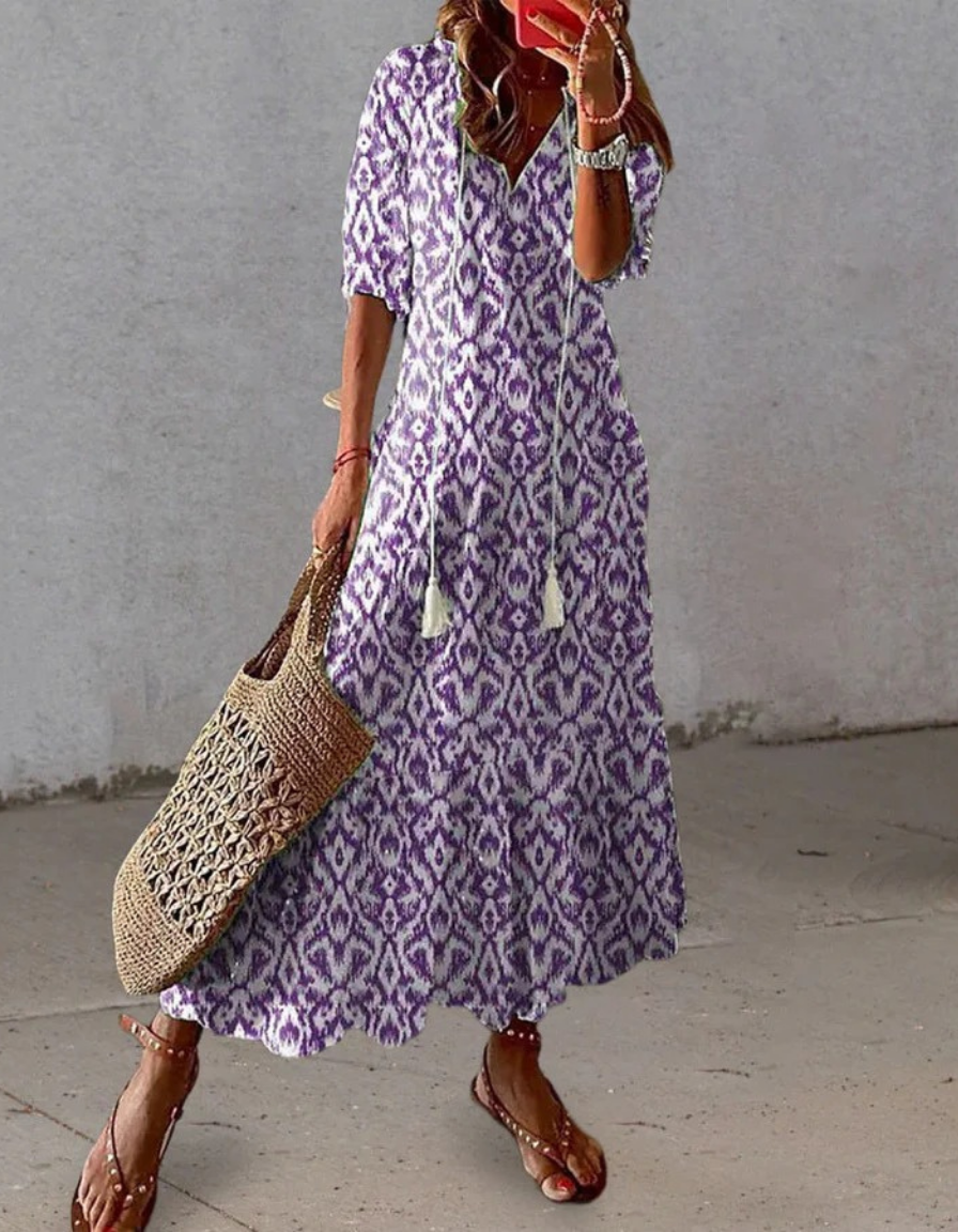 Aisley | Boho Buikbedekkende Jurk