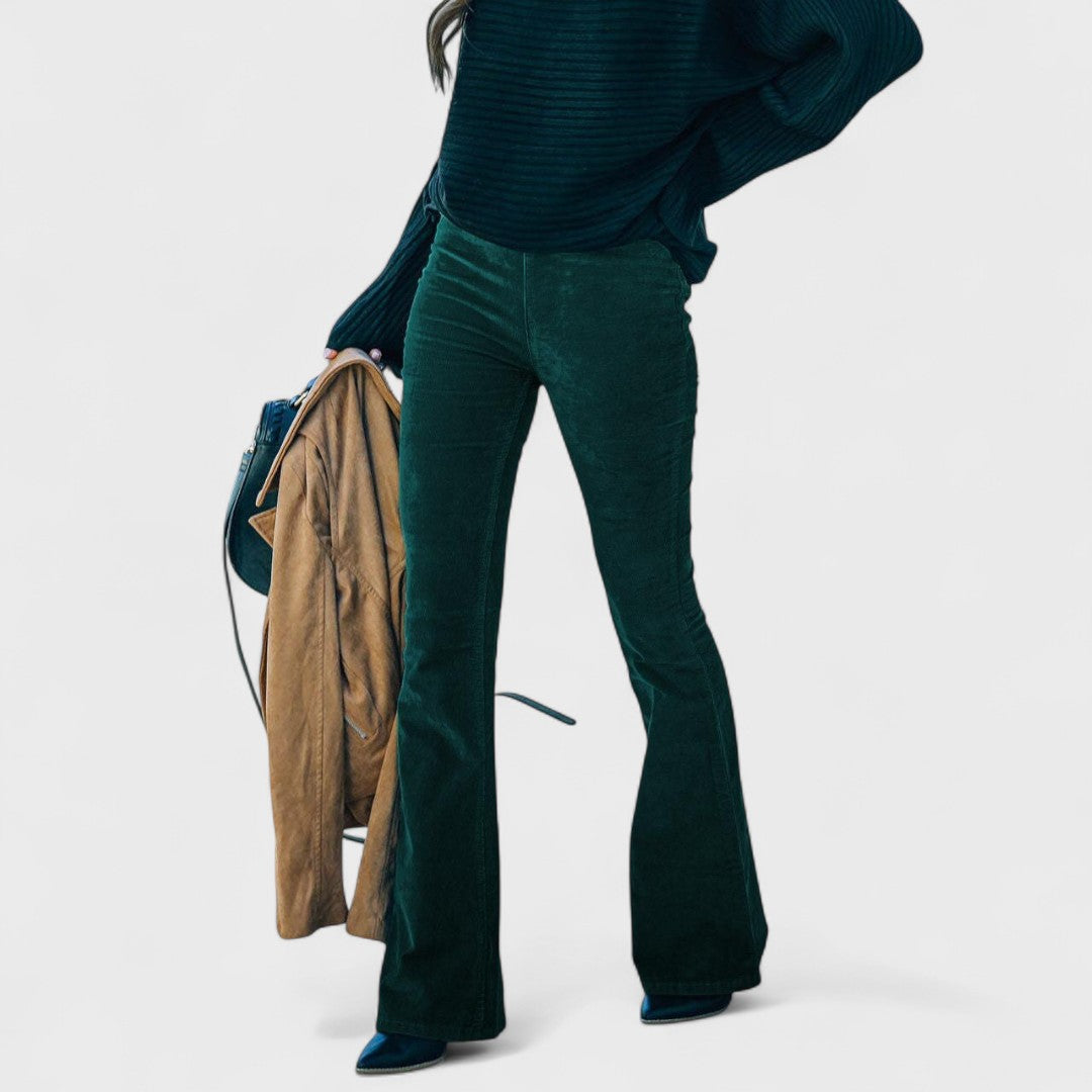 Chalvessa | Elegante Flared Broek