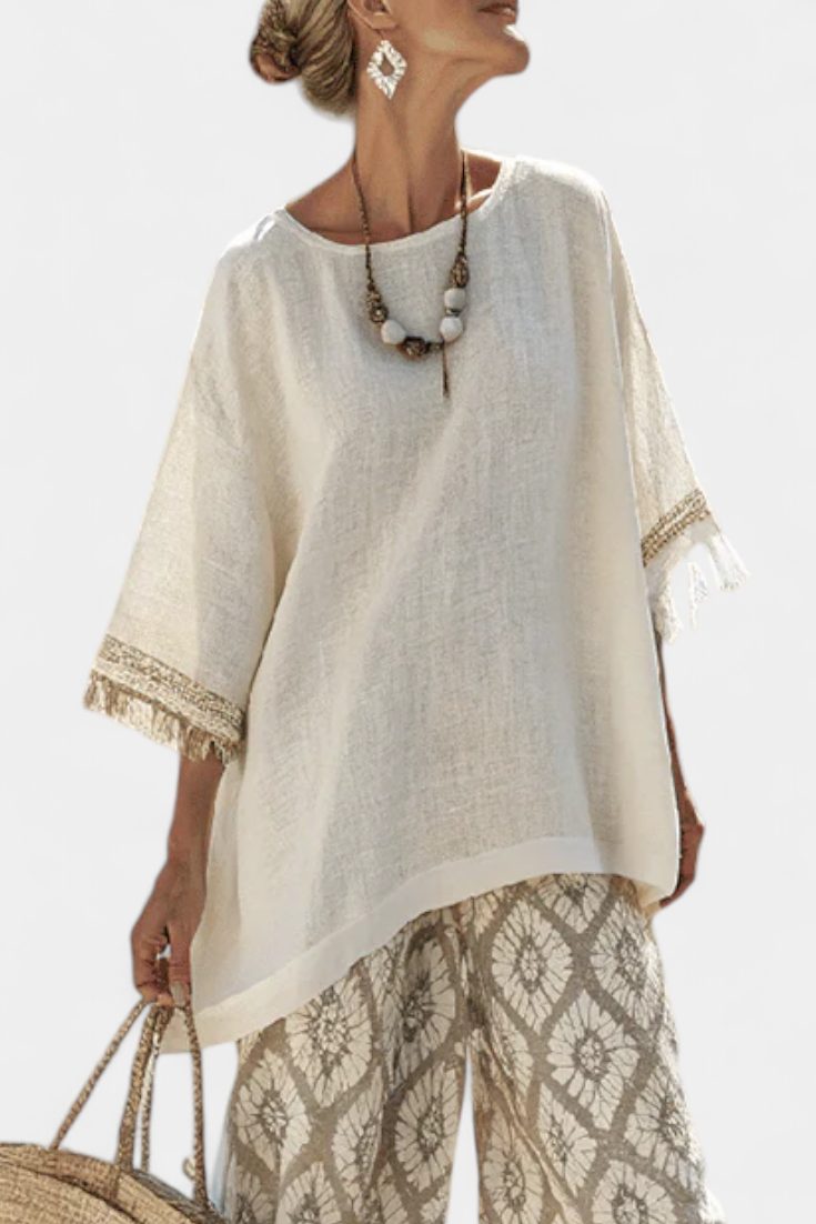 Alverra | Set Top Sofisticato en Casual Broek