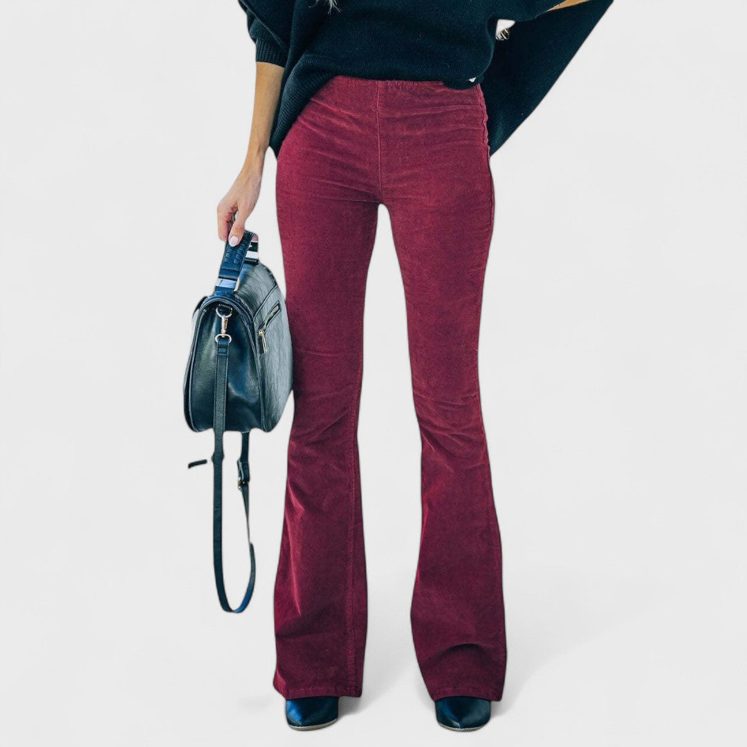 Chalvessa | Elegante Flared Broek