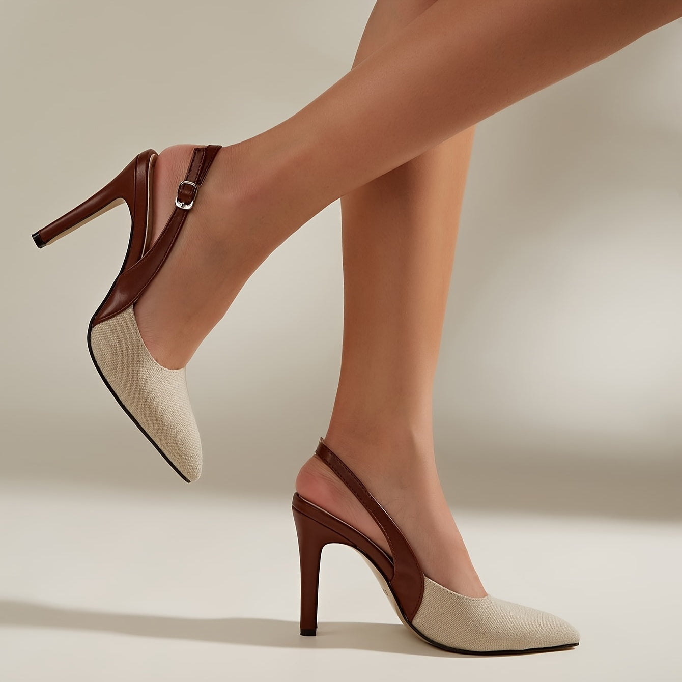 Gemini zei Amélie™ | Contrast Slingback Hakken
