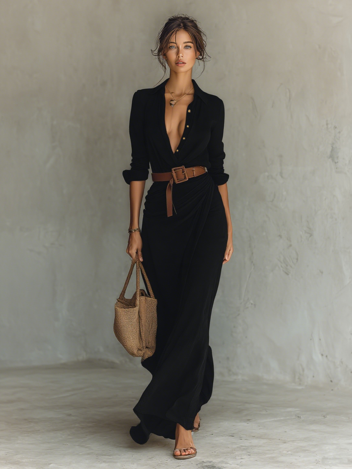 Victoria | Lange casual jurk