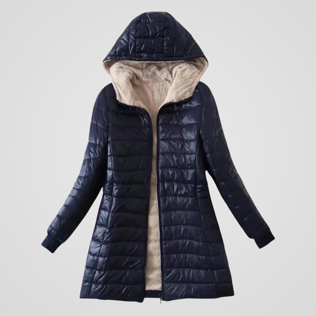 Carolina | Winterjas gevoerd met sherpa