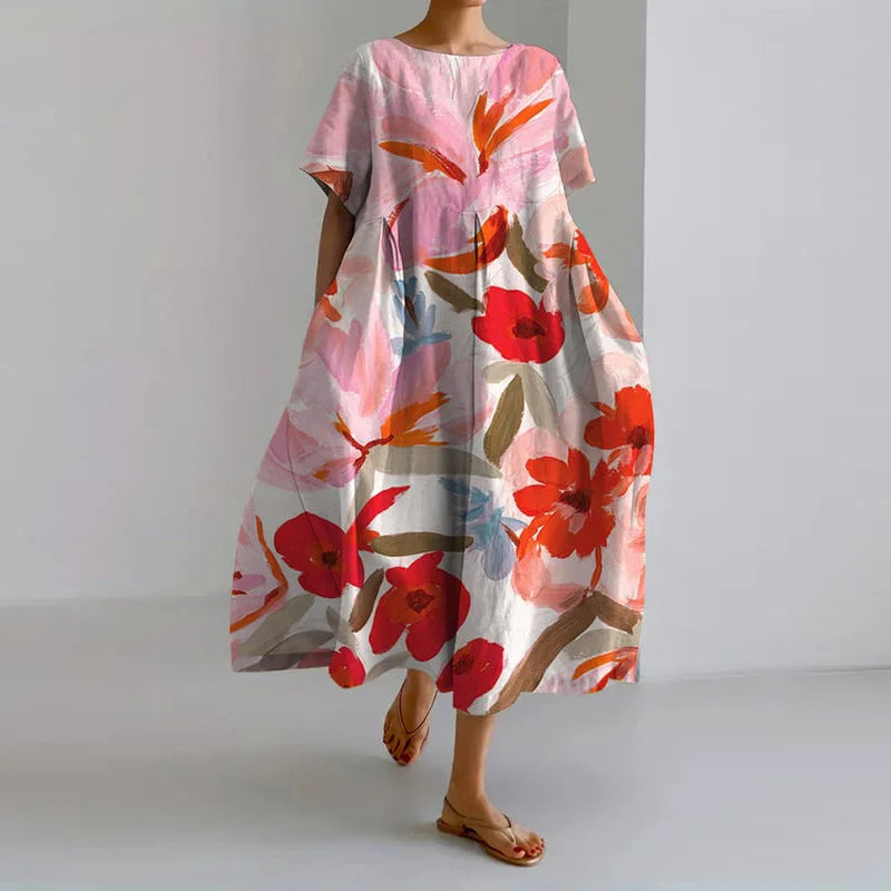VALENTINA | Zomerjurk met Bloemen