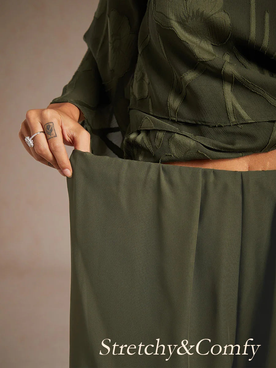 Fluressa | Split Hem Flow Broek