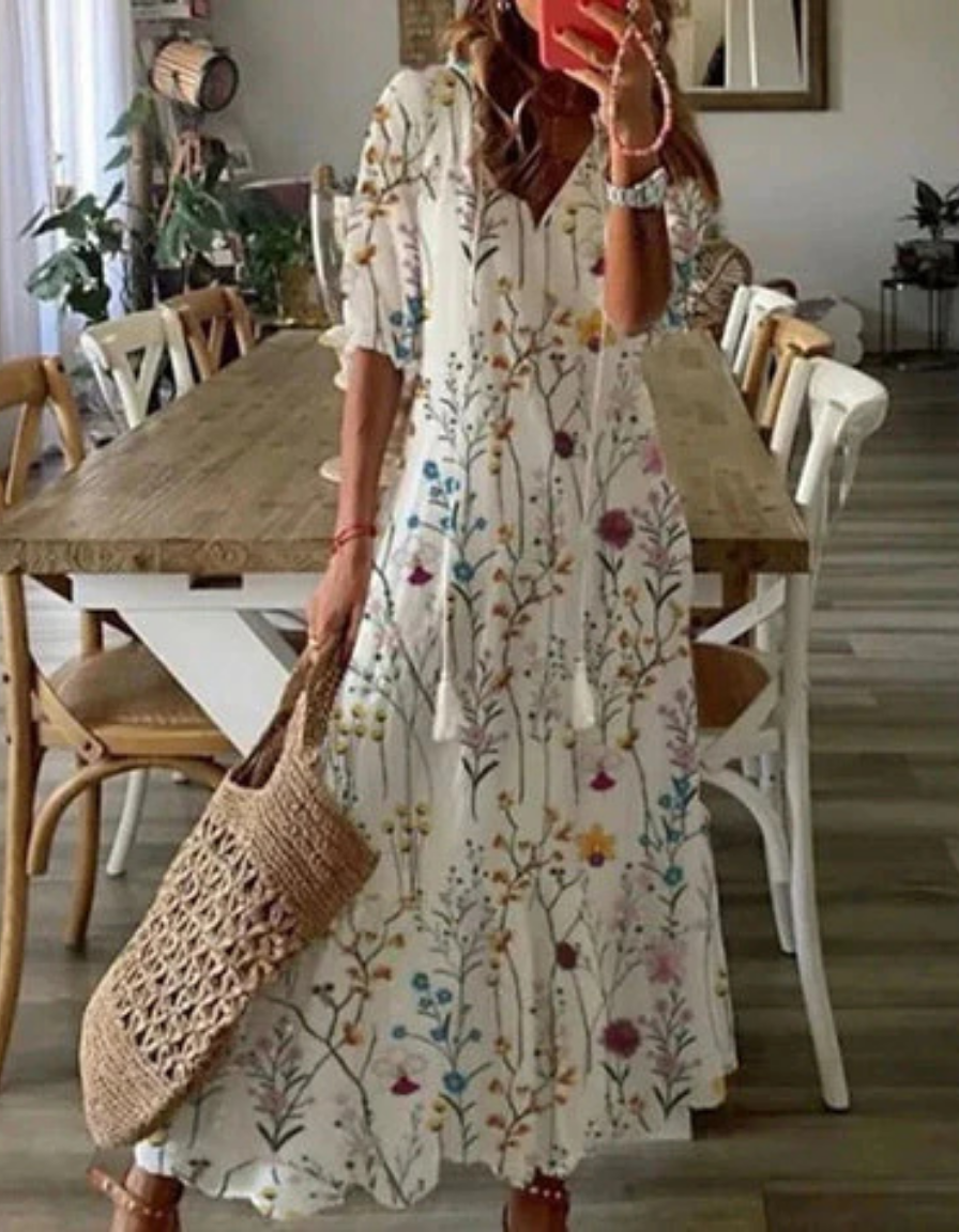 Aisley | Boho Buikbedekkende Jurk