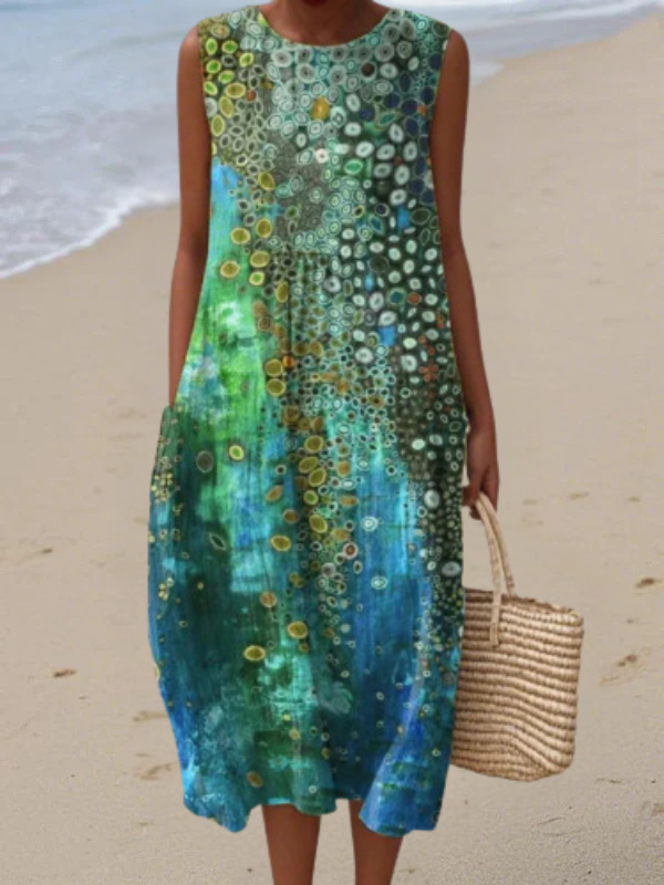 Karin™ || Reef Midi Jurk