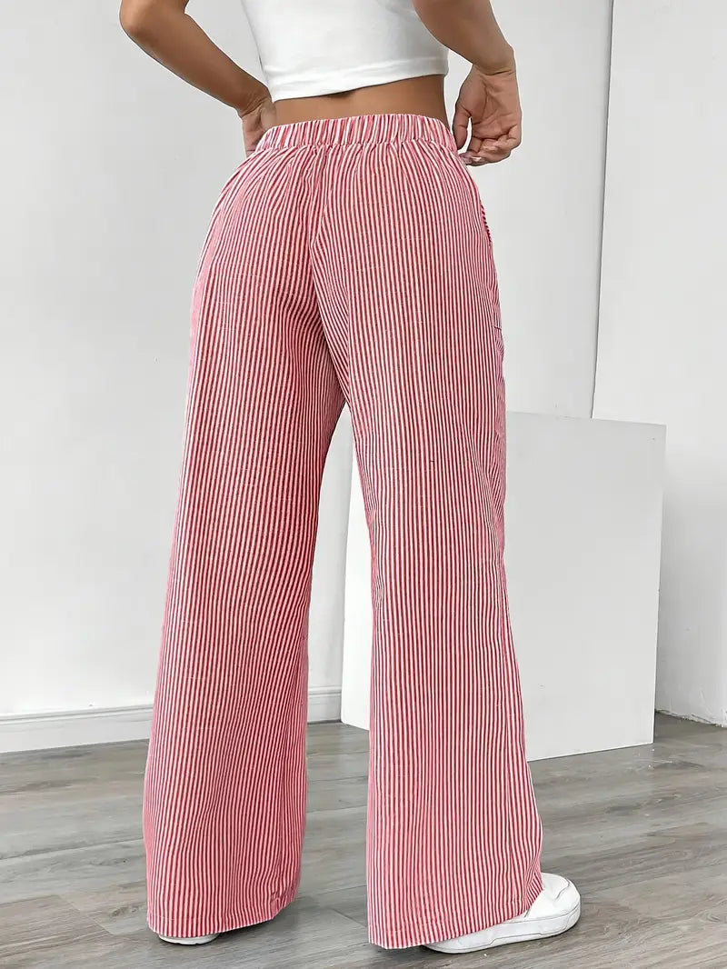 Elise™ Casual Gestreepte Broek