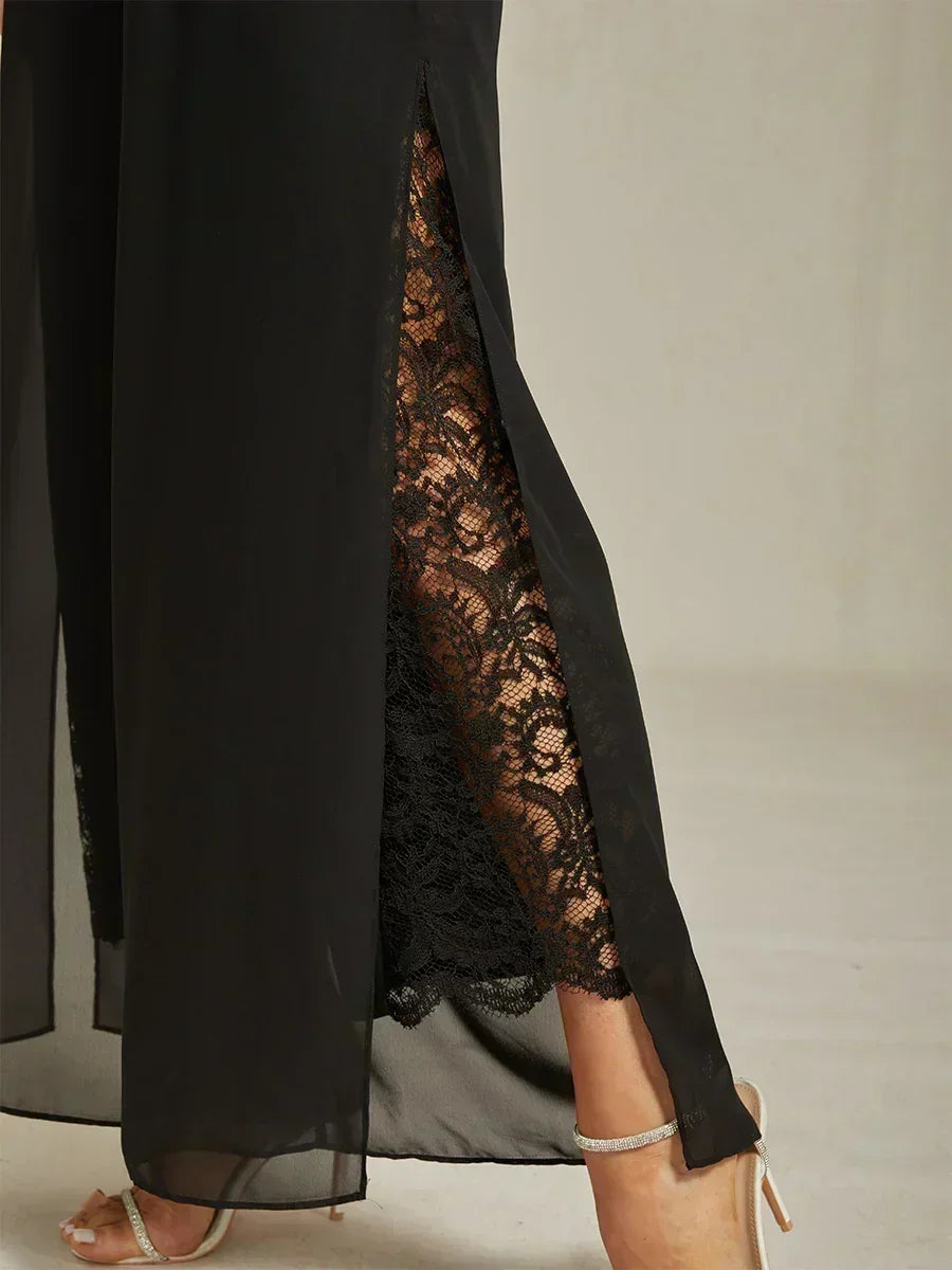 Fluressa | Split Hem Flow Broek