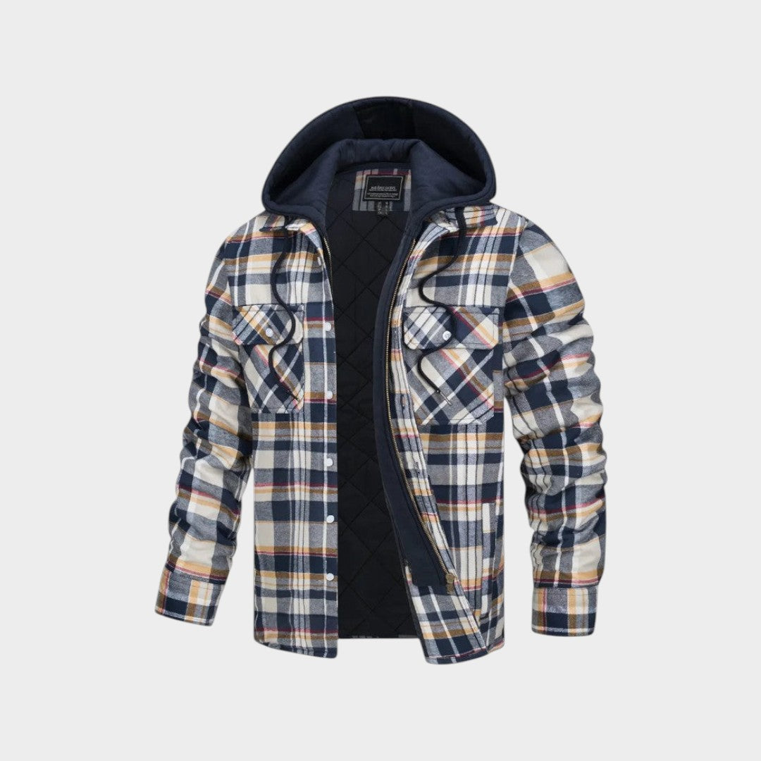 Asger™ | Warme herenjas van premium wolmix