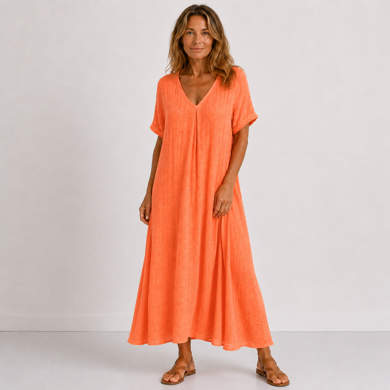 Violette™ | Comfortabele zomerjurk die prachtig slank afkleedt