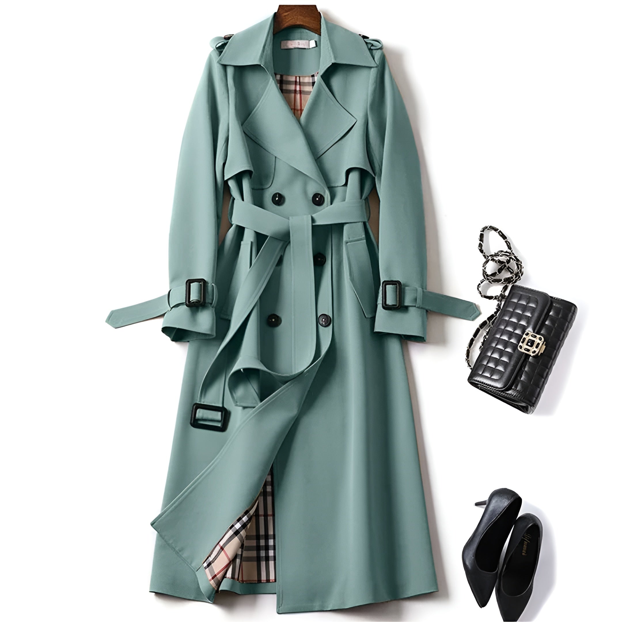 Alina | Elegante Herfst Trenchcoat