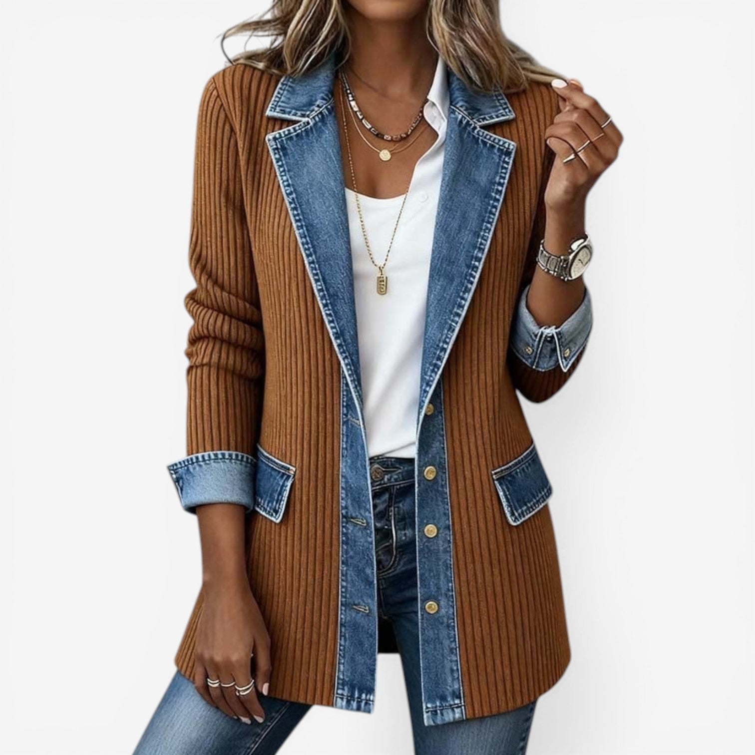 MOREAU LYON | DENIM JACKET VOOR VROUWEN