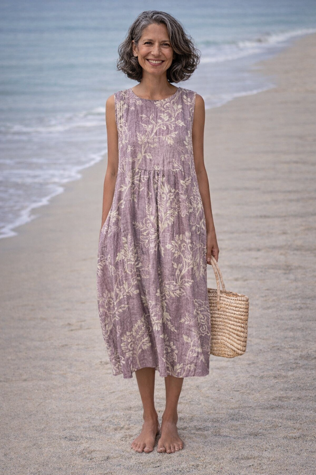 Mia | Midi Floral Jurk
