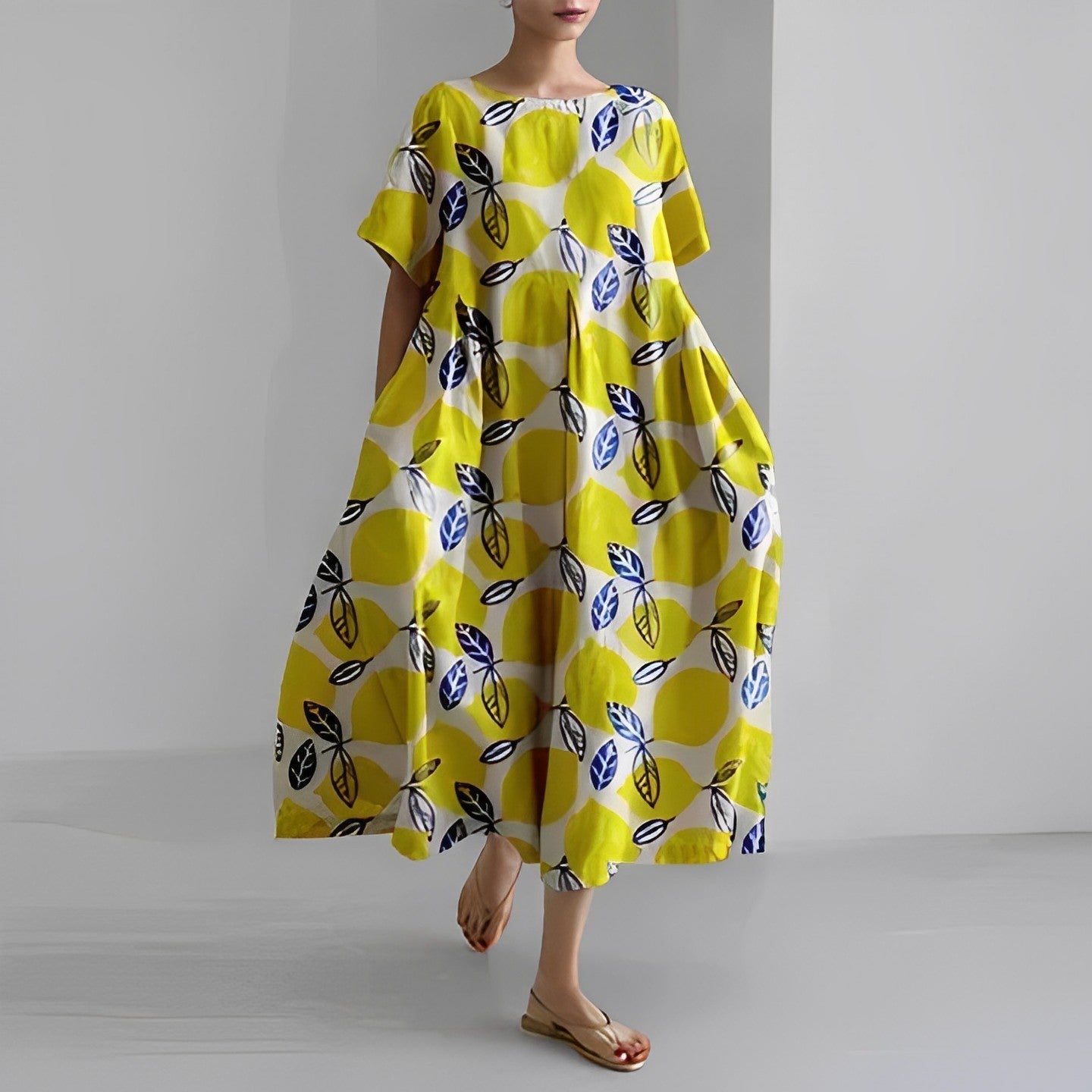 CÉLESTINE | Bohemian Bloemenjurk voor een Natuurlijke en Romantische Stijl