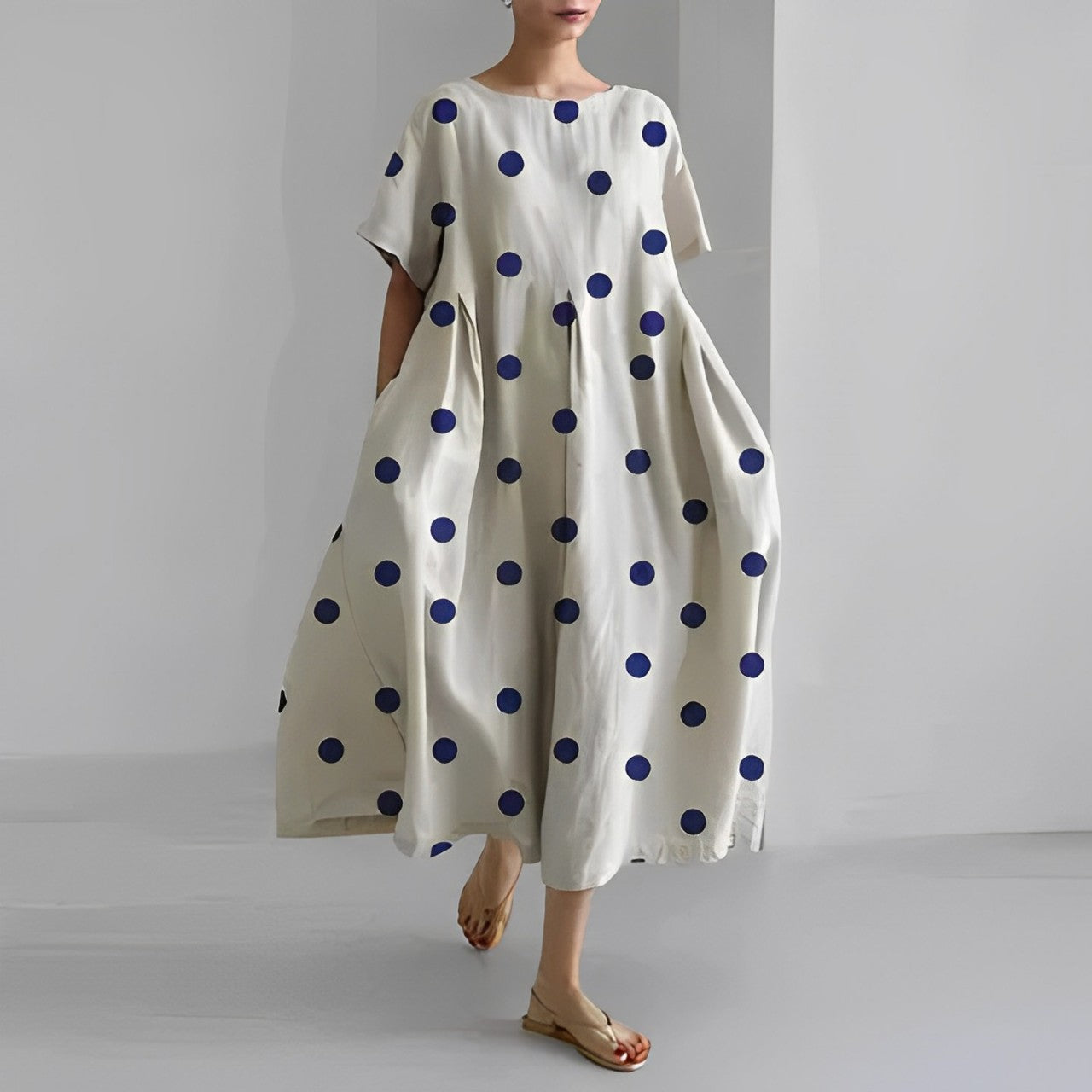 CÉLESTINE | Bohemian Bloemenjurk voor een Natuurlijke en Romantische Stijl