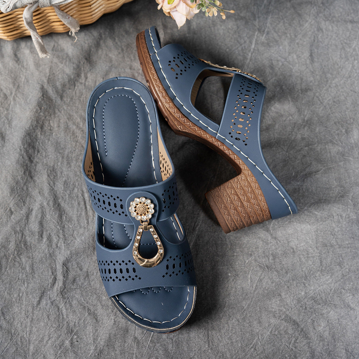 Isabella™ | Comfortabele Orthopedische Sandalen met Hoge Hakken