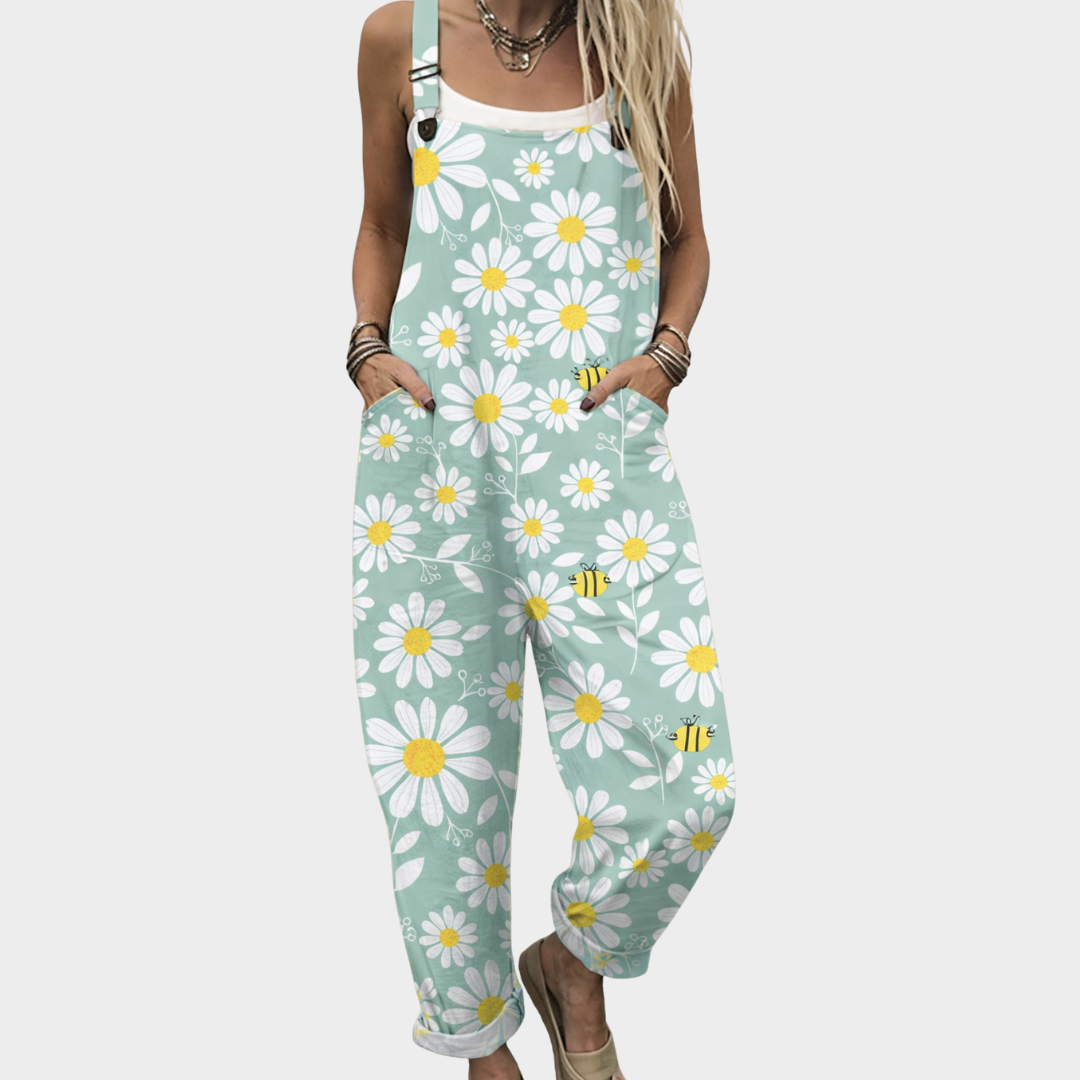Comfortabele Gedrukte Dungaree