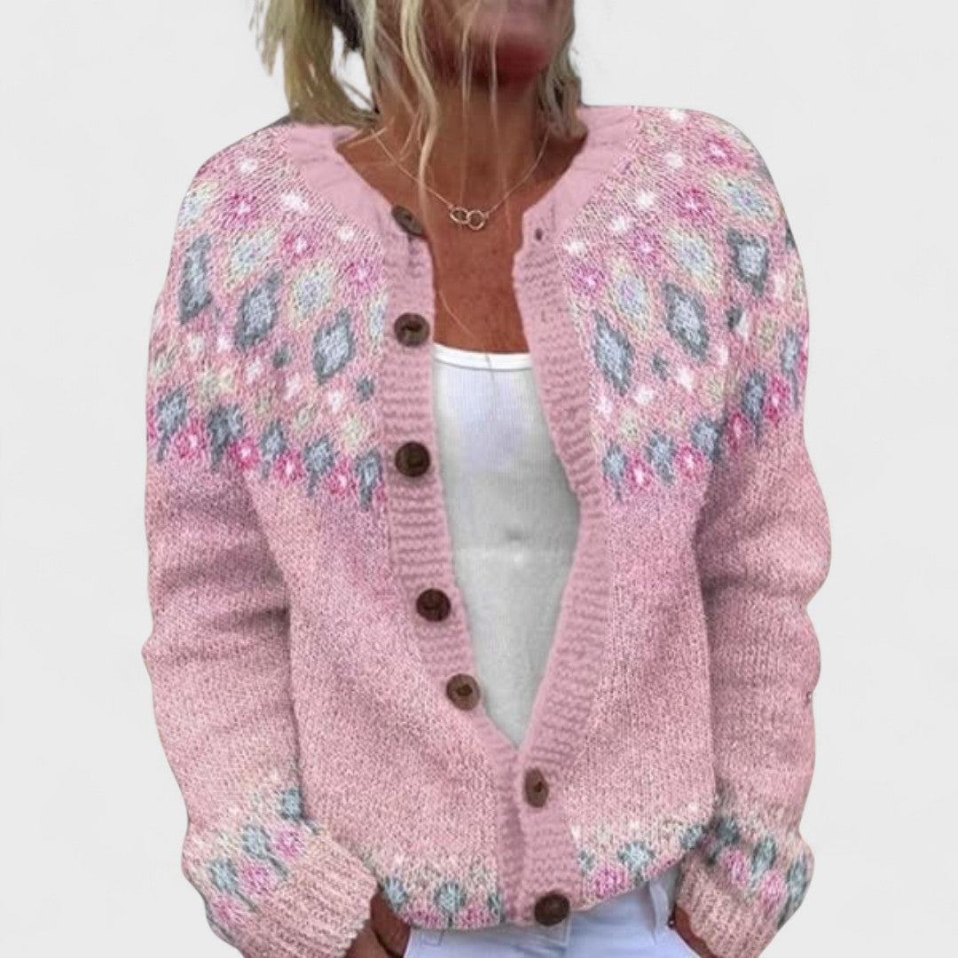 Lianne Verde Bosco – Chic oversized cardigan