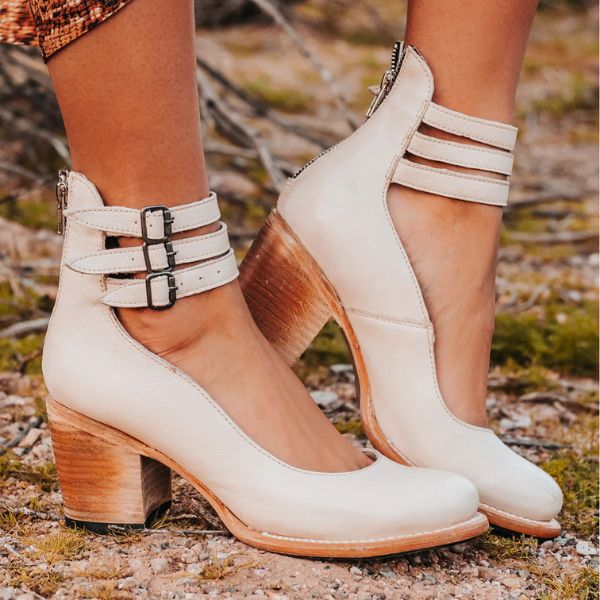 Rihane sandalen met hak