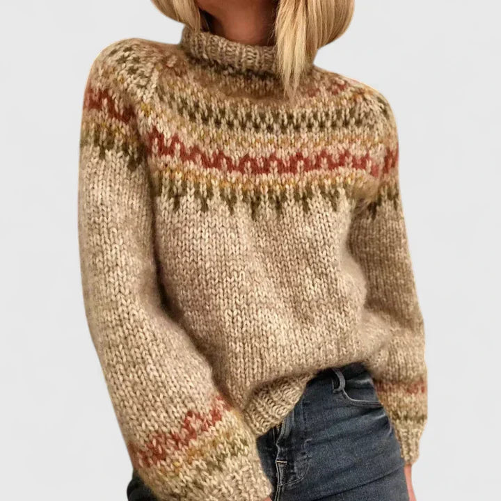 Corinthya | Elegante Noorse Trui