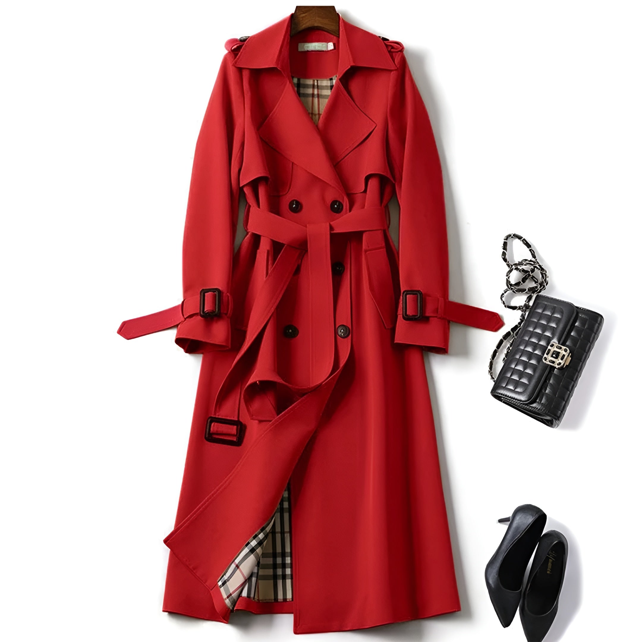 Alina | Elegante Herfst Trenchcoat