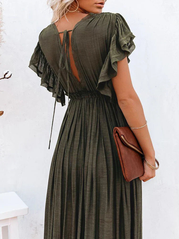 Boho casual jurk